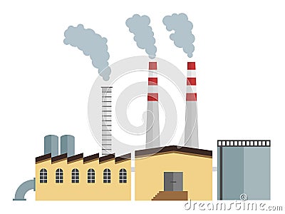 Factory vector Vector Illustration