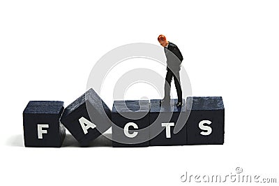 Facts Stock Photo