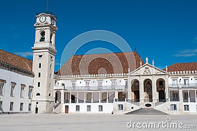 Faculty of Philosophy at University of Coimbra Stock Photo