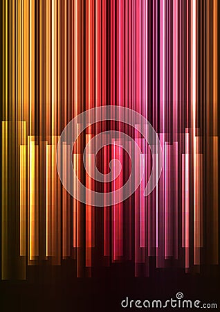 Fade speed bar overlap in dark background Vector Illustration