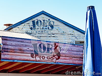 Historic Clapboard Building, Fremantle, Western Australia Editorial Stock Photo