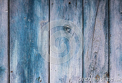 Faded vignette blue color on wooden board Stock Photo