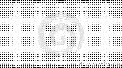 Fading Halftone Dots Pattern Texture Background Vector Illustration