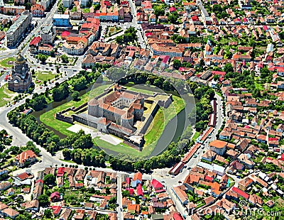 Fagaras Fortress Stock Photo