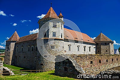 Fagaras Fortress Stock Photo