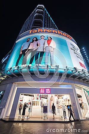 Fahrenheit 88 mall in Bukit Bintang, Kuala lumpur Editorial Stock Photo