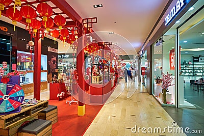 Fahrenheit 88 shopping center in Kuala Lumpur Editorial Stock Photo