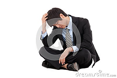 Fail business man Stock Photo