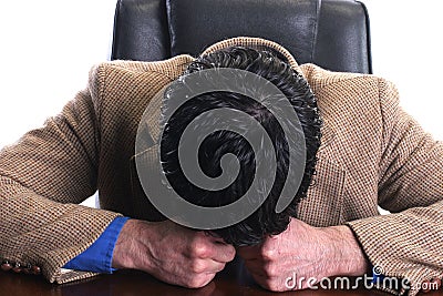 Failed Businessman Stock Photo