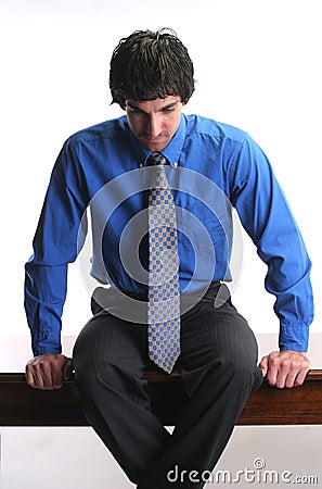 Failed Businessman Stock Photo