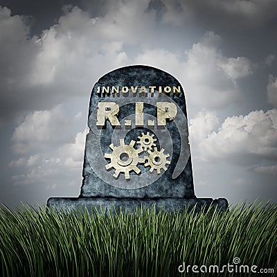 Failure To Innovate Stock Photo