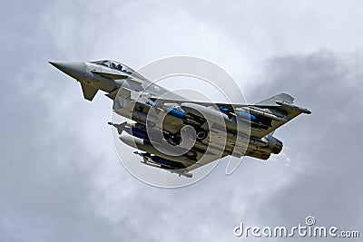 RAF Eurofighter Typhoon IPA5 at RIAT 2011 Editorial Stock Photo