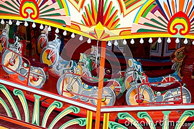 Fairground ride Stock Photo