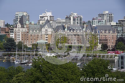 The Fairmont Empress Editorial Stock Photo