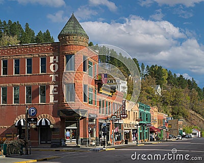 Fairmont Hotel in Deadwood Editorial Stock Photo