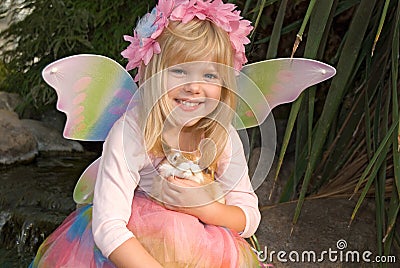 Fairy Child Stock Photo