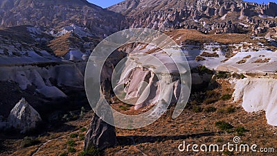 Fairy Chimneys in Cappadocia, Turkey Stock Photo