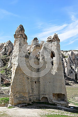 Fairy Chimneys of Cappadocia in Turkey Stock Photo