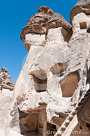 Fairy Chimneys of Cappadocia, Turkey Stock Photo