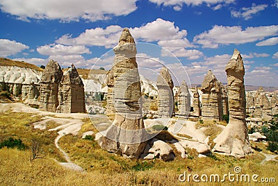 Fairy chimneys Stock Photo