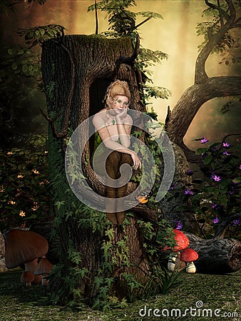 Fairy Dreams Stock Photo