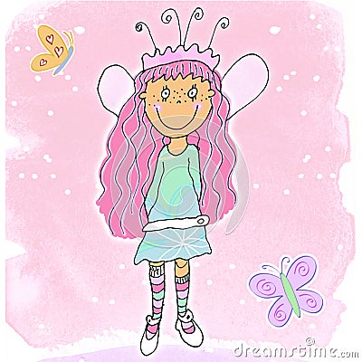 Fairy Girl - 1 Stock Photo