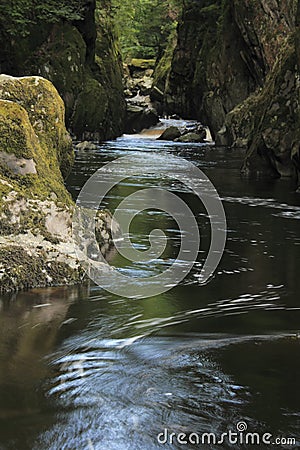 Fairy Glen Stock Photo