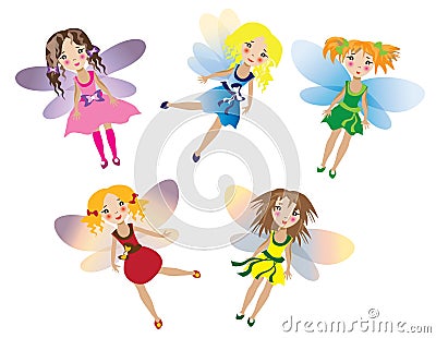 Fairy kit Vector Illustration