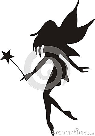 Fairy lady Vector Illustration