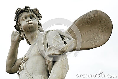 Fairy statue Stock Photo