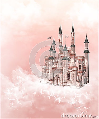 Fairy tale castle Stock Photo