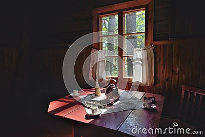 Fairy tale cottage house Stock Photo