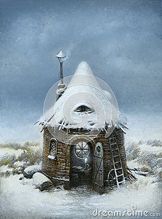 Fairy Tale House Stock Photo