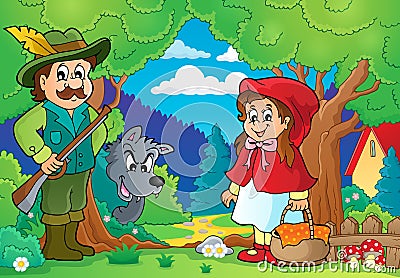 Fairy tale theme image 2 Vector Illustration