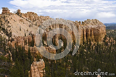 Fairyland Point at Bryce Canyon Stock Photo