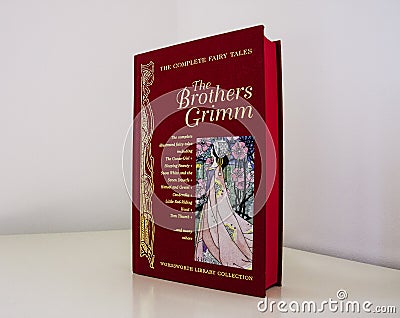 Fairytale Book Cover Editorial Stock Photo