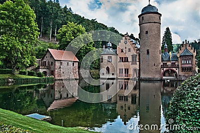 Fairytale Castle Stock Photo