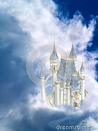 Fairytale Castle Stock Photo