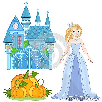 Fairytale Set Vector Illustration