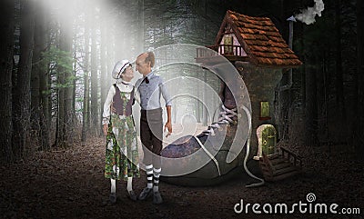 Fairytale, Storybook, Imagination, Mother Goose Stock Photo