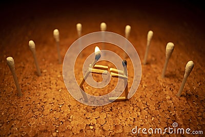 Faith Hope Charity Humility Compassion Empathy Stock Photo