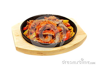 Fajitas, Mexican Cuisine Stock Photo