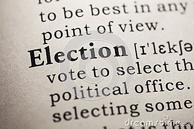 election Stock Photo