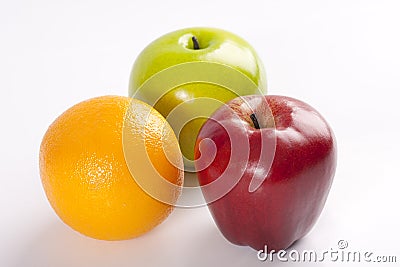 Fake Fruit Stock Photo