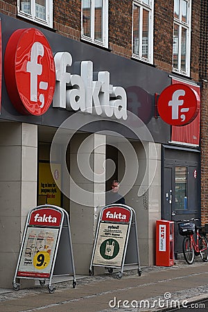 FAKTA FOOD MARKET COOP CONCERN Editorial Stock Photo