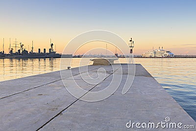 Faliro marina in Athens. Stock Photo