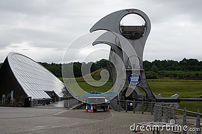 Falkirk wheel Editorial Stock Photo