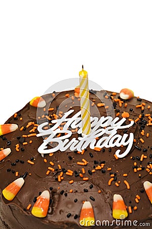 Fall Birthday Cake Royalty Free Stock Photos  Image 3431028