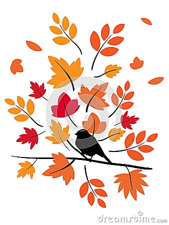 Fall leaves Vector Illustration