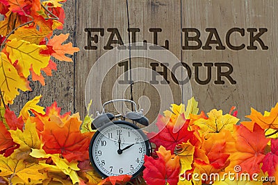 Fall Time Change Stock Photo